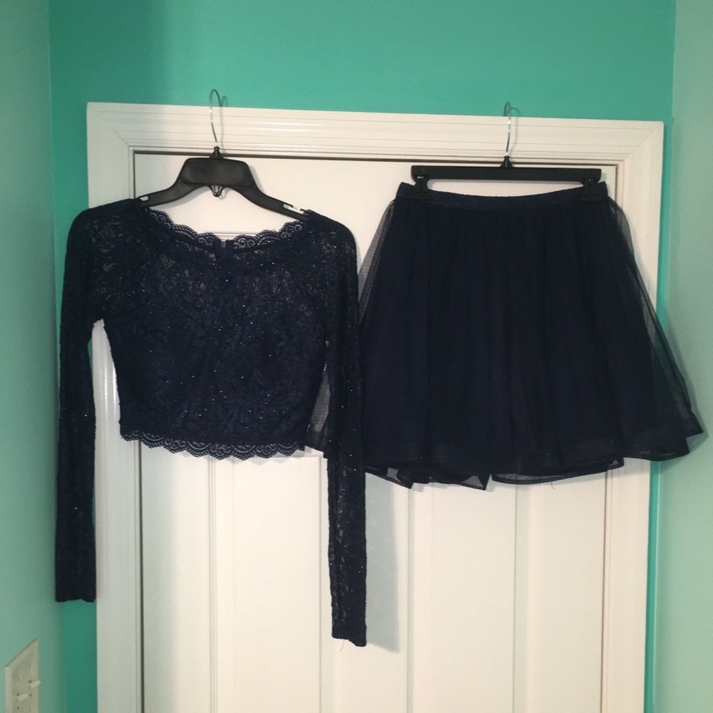two piece semi-formal dress from dillard’s